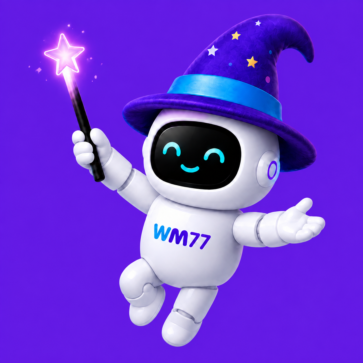 MAGI, nuestro robot mago, te invita a crear con una sonrisa y su varita